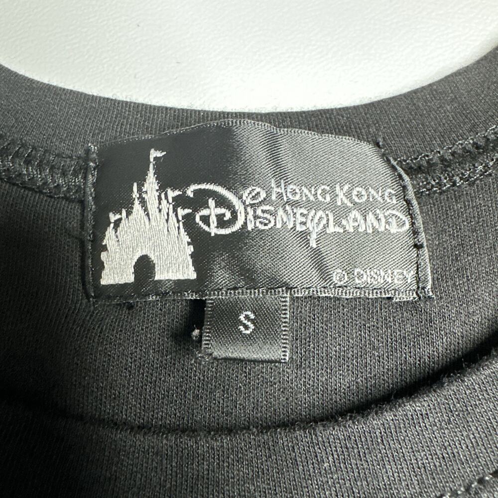 Vintage Disneyland Hong Kong Disneyland Minnie Mouse Glitter TShirt Size Small - Picture 7 of 9